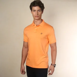 Polo Fondo Entero Color Mandarina Ref. 101140925