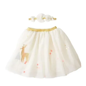 Tutú de Navidad y tocado