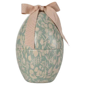 Huevo de pascua verde menta