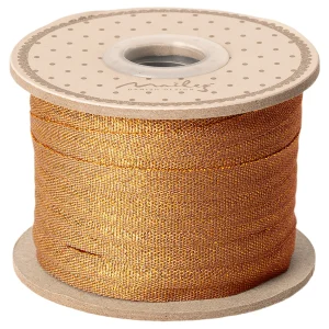 Cinta de regalo  25 metros  - oro subido