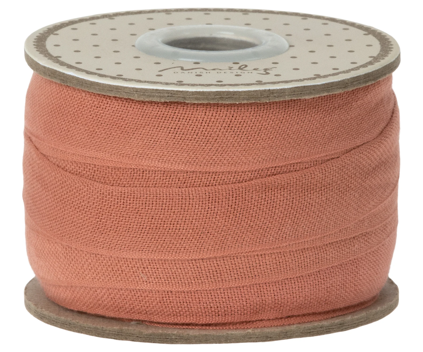 Cinta de regalo 20 metros ancha - soft coral