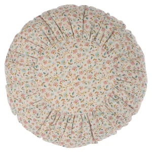 Cojín redondo flores Grande