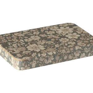 Caja metal corredera bloosom - azul