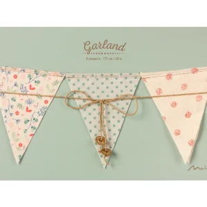 Guirnalda 9 banderines - multicolor