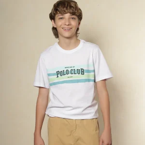 | Kids | Camiseta Rayas Color Blanco Ref. 208010825
