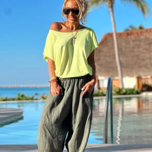 PANTALON OVERSIZE EDEN KAKI