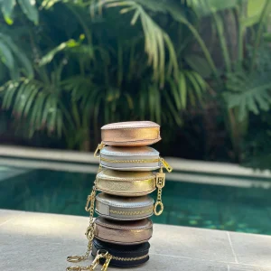 BOLSO-MONEDERO-LLAVERO REDONDO LAGOS MULTICOLOR