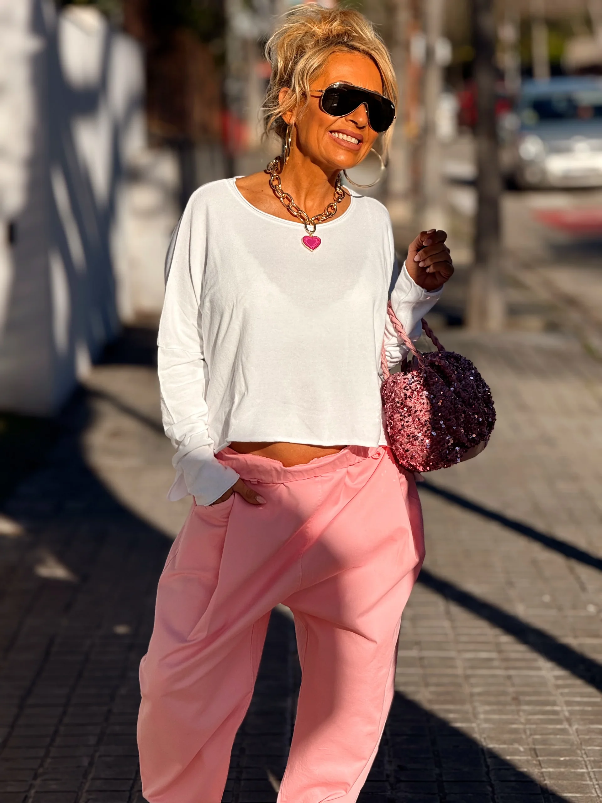 PANTALON BAGGY NICOLAS MULTICOLOR - Imagen 2