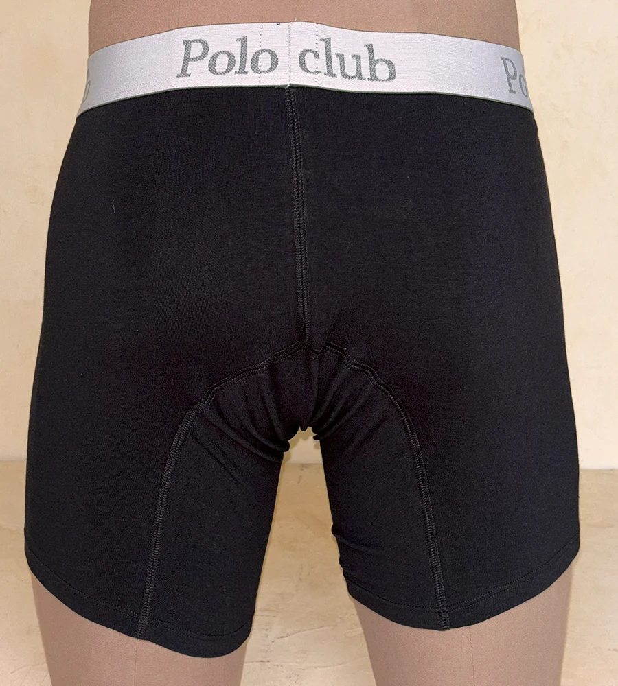 Boxer Tejido Punto Negro Ref. 122010425 - Imagen 3