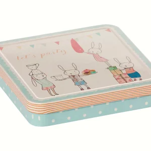 Caja de metal Lets party - azul