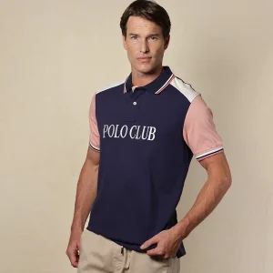 Polo Bloques Color Azul Navy Ref. 129010925