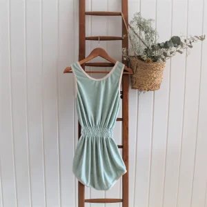 Mono tejido toalla - verde