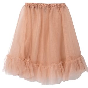 Falda de tul para princesa - melón