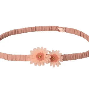 Tocado para el pelo flores pequeñas - melón