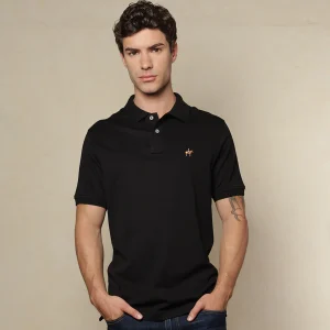 Polo Fondo Entero Color Negro Ref. 101031125