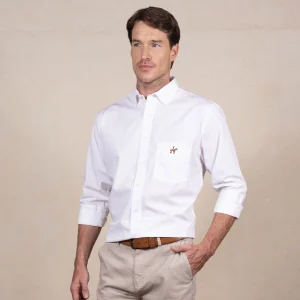 Camisa Tejido Punto M/L Color Blanco Ref. 115111225