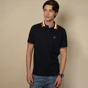 Polo Contraste Color Azul Navy Ref. 130110925