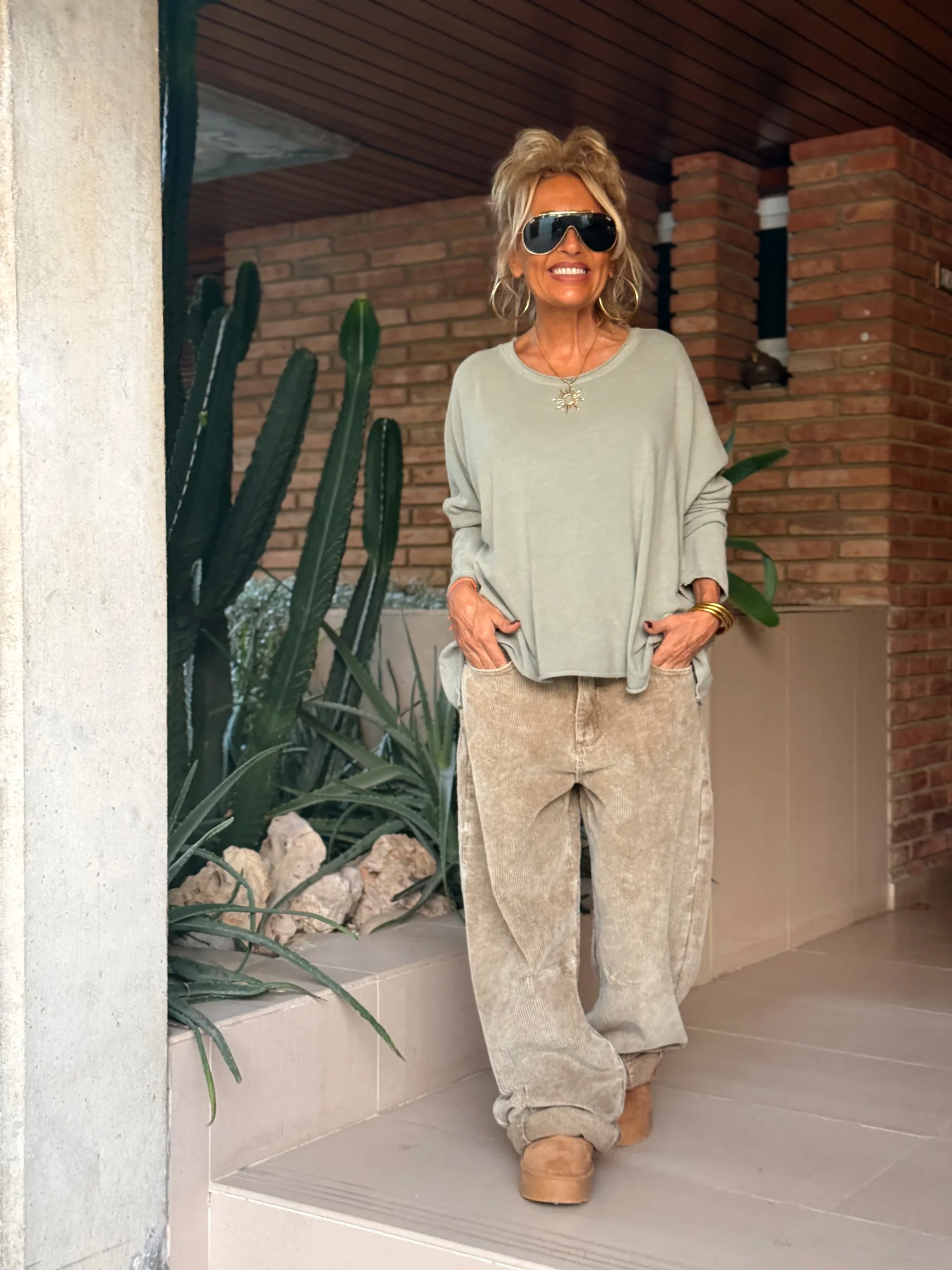 CAMISETA DESGASTADA OVERSIZE DANI MULTICOLOR - Imagen 6