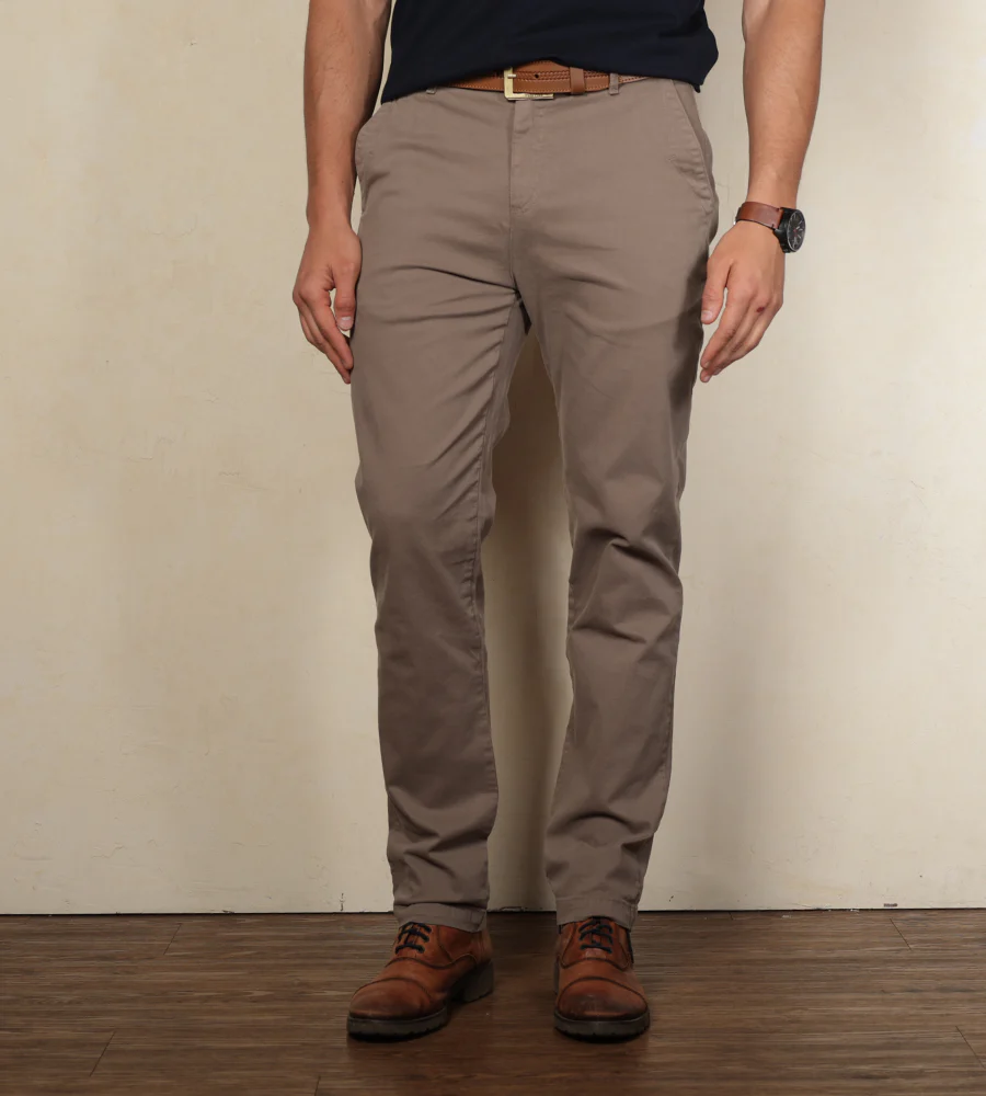 Pantalón Clásico Color Taupe Ref. 111031025