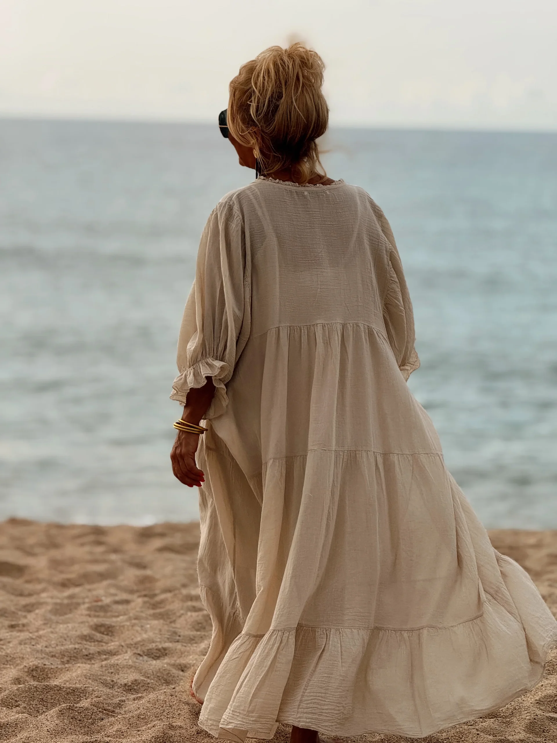 VESTIDO DOBLE CAEL MULTICOLOR - Imagen 4