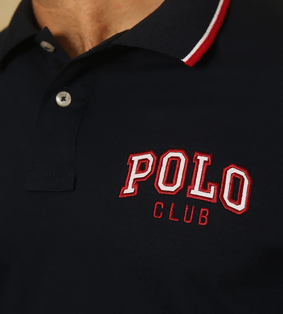 Polo Contraste Color Azul Navy Ref. 130170325 - Imagen 3