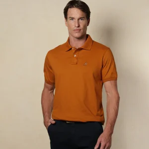 Polo Fondo Entero Color Calabaza Ref. 101150925