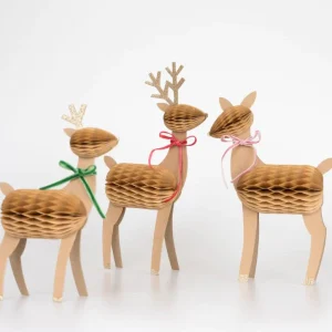 Decoración familia de renos