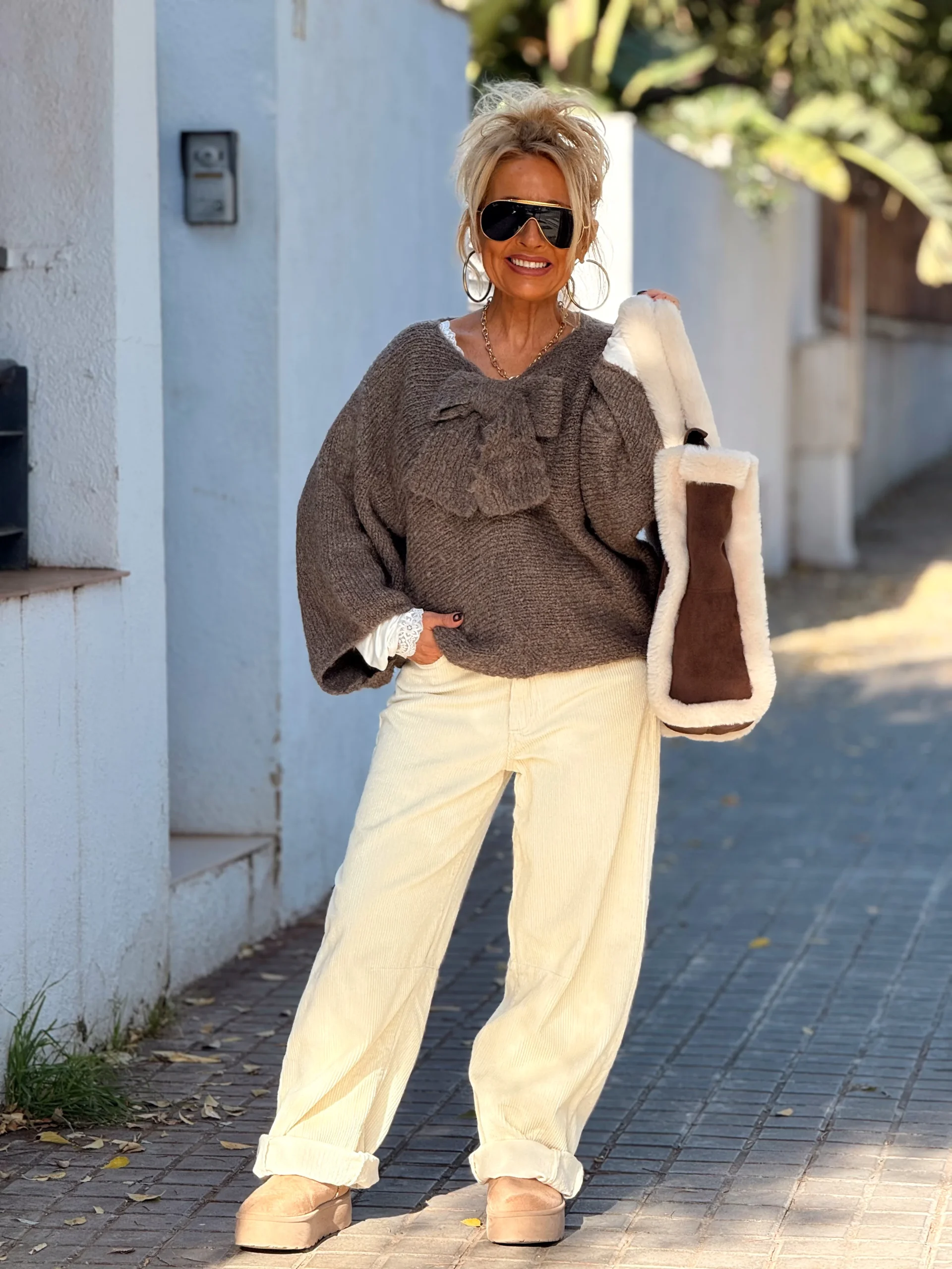 JERSEY CON LAZO MULTICOLOR