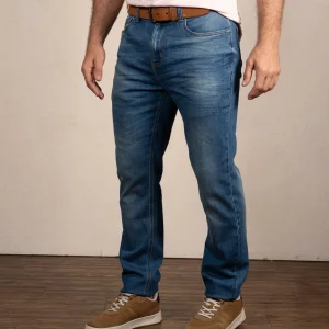 Jean Clásico Color Azul Índigo Claro Ref. 112041225