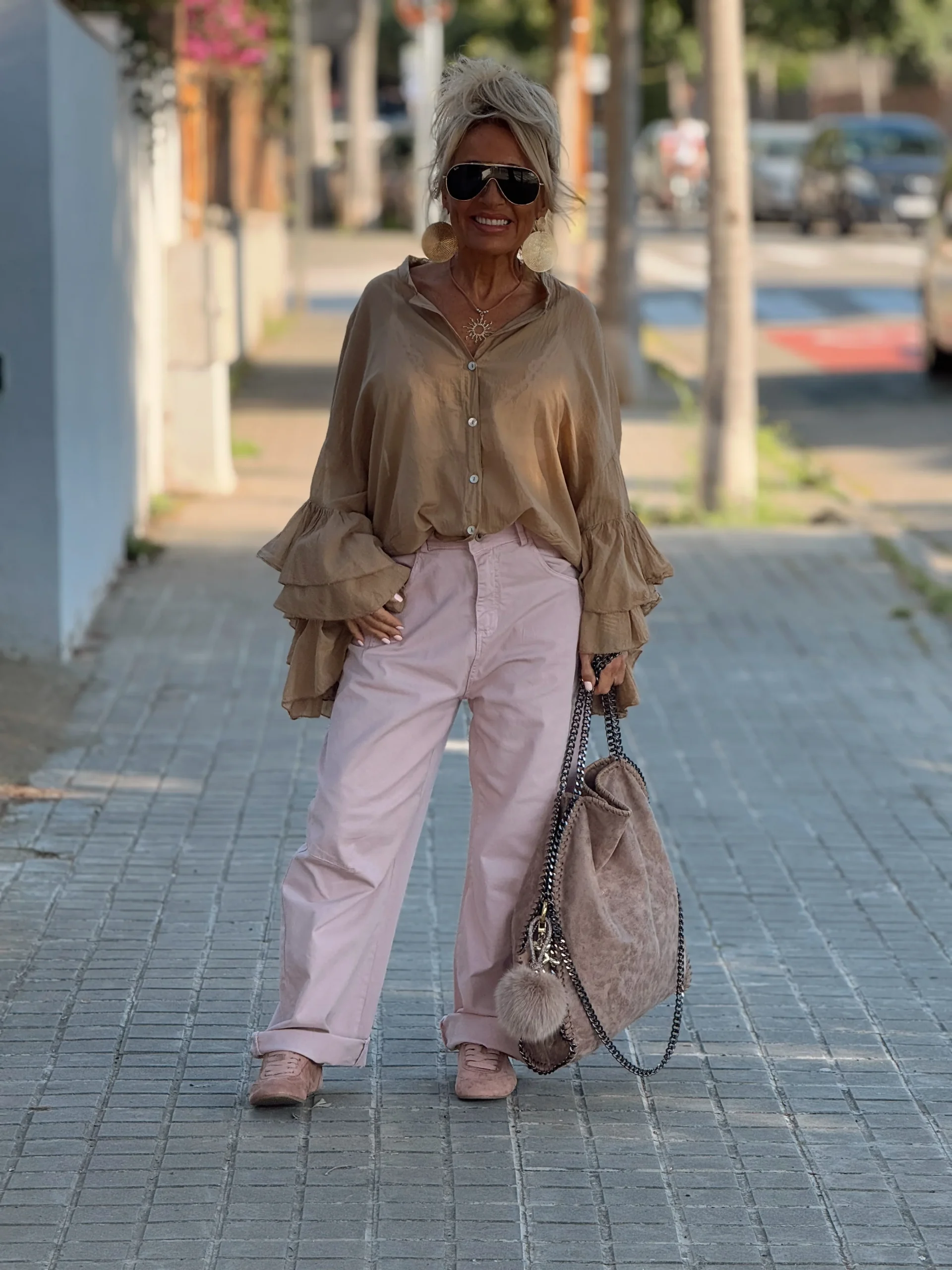 PANTALON TERESA ROSA - Imagen 8