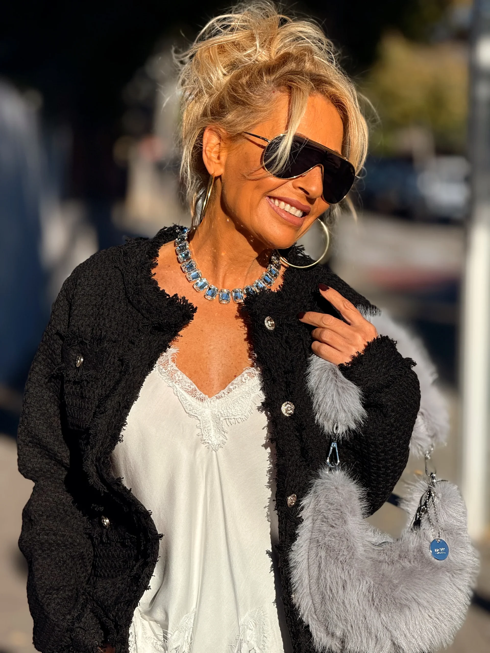 CHAQUETA CHANEL NEGRO - Imagen 5