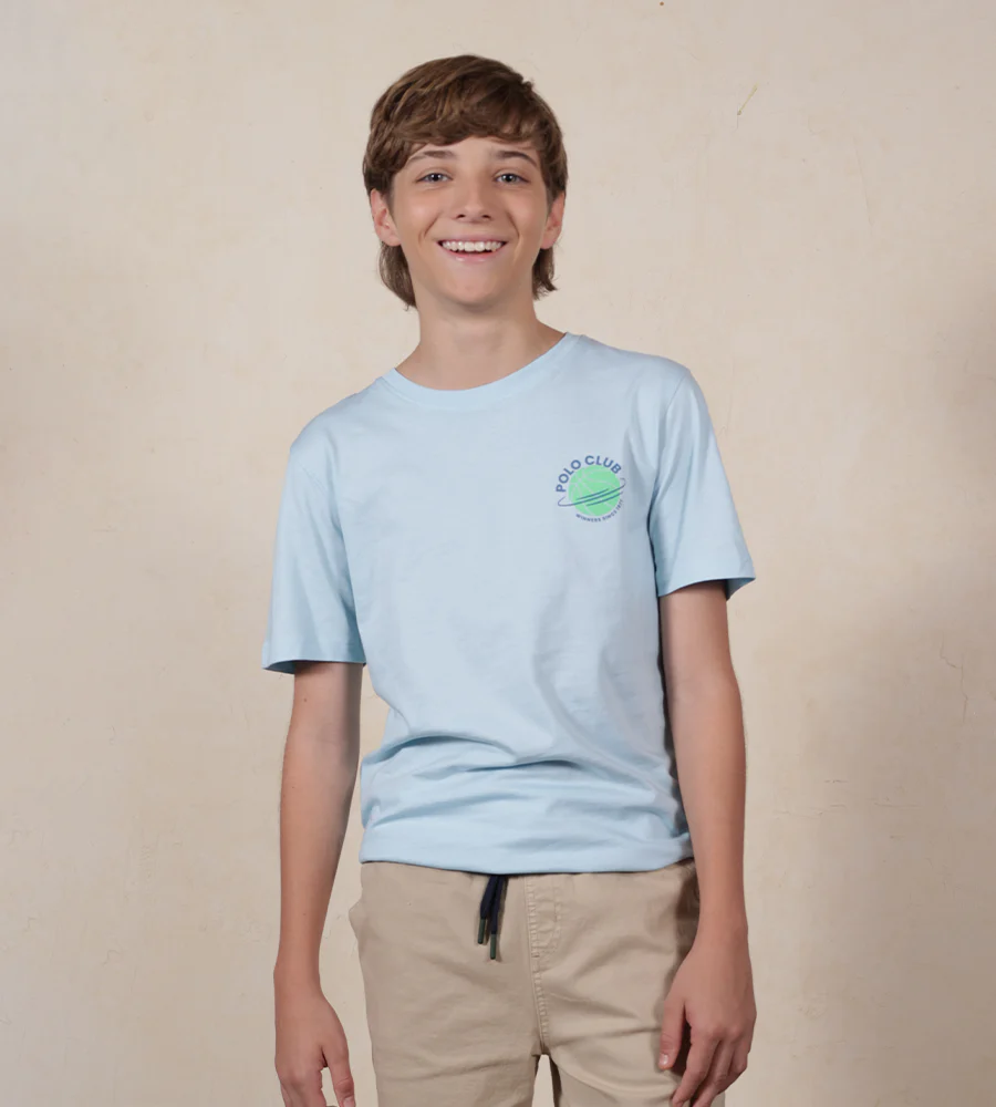 | Kids | Camiseta Estampada Color Azul Claro Ref. 250021125