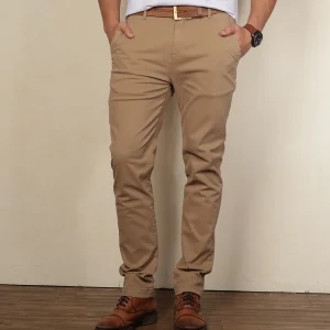 Pantalón Clásico Color Kaky Ref. 111011025