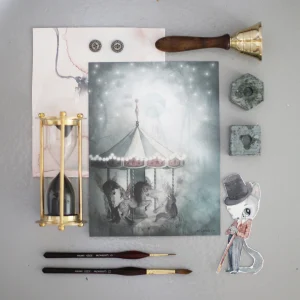 PACK WILLIAM + NIGHT CAROUSEL 18X24