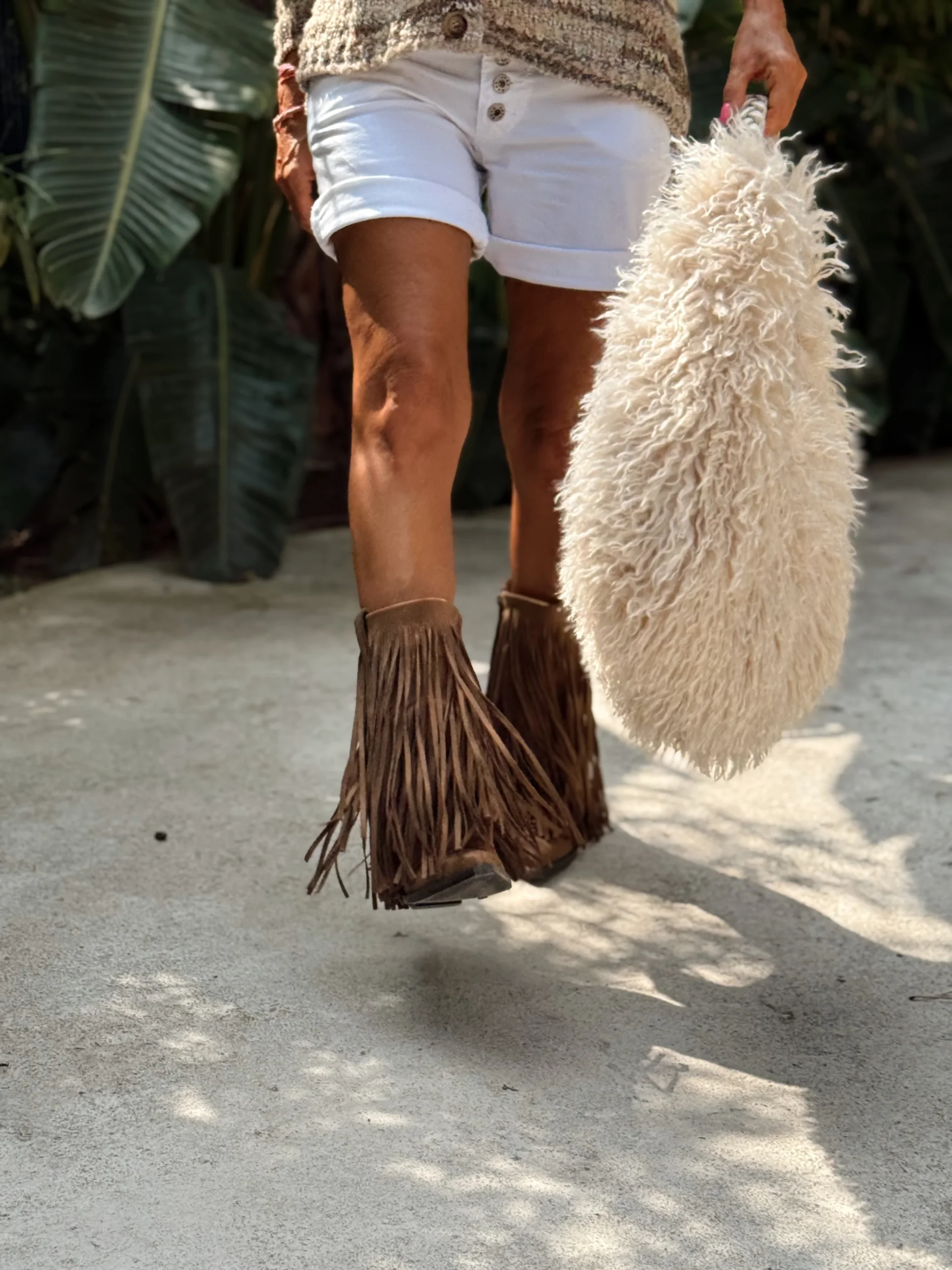 BOTAS ANTE COWBOY FLECOS CAMEL - Imagen 5