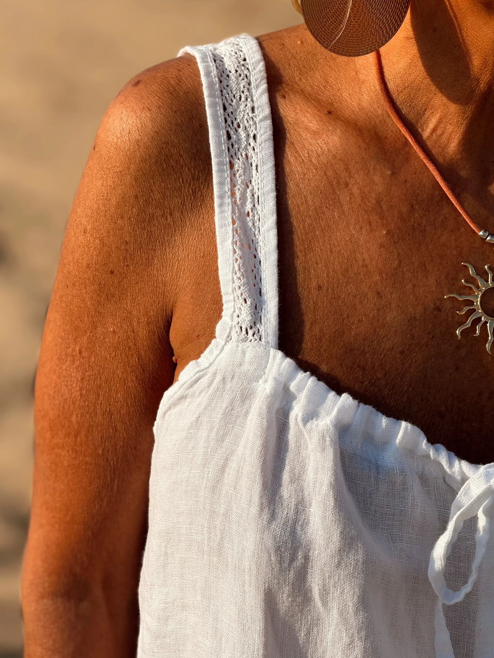 TOP-BLUSA ENCAJE ZOÉ MULTICOLOR - Imagen 7