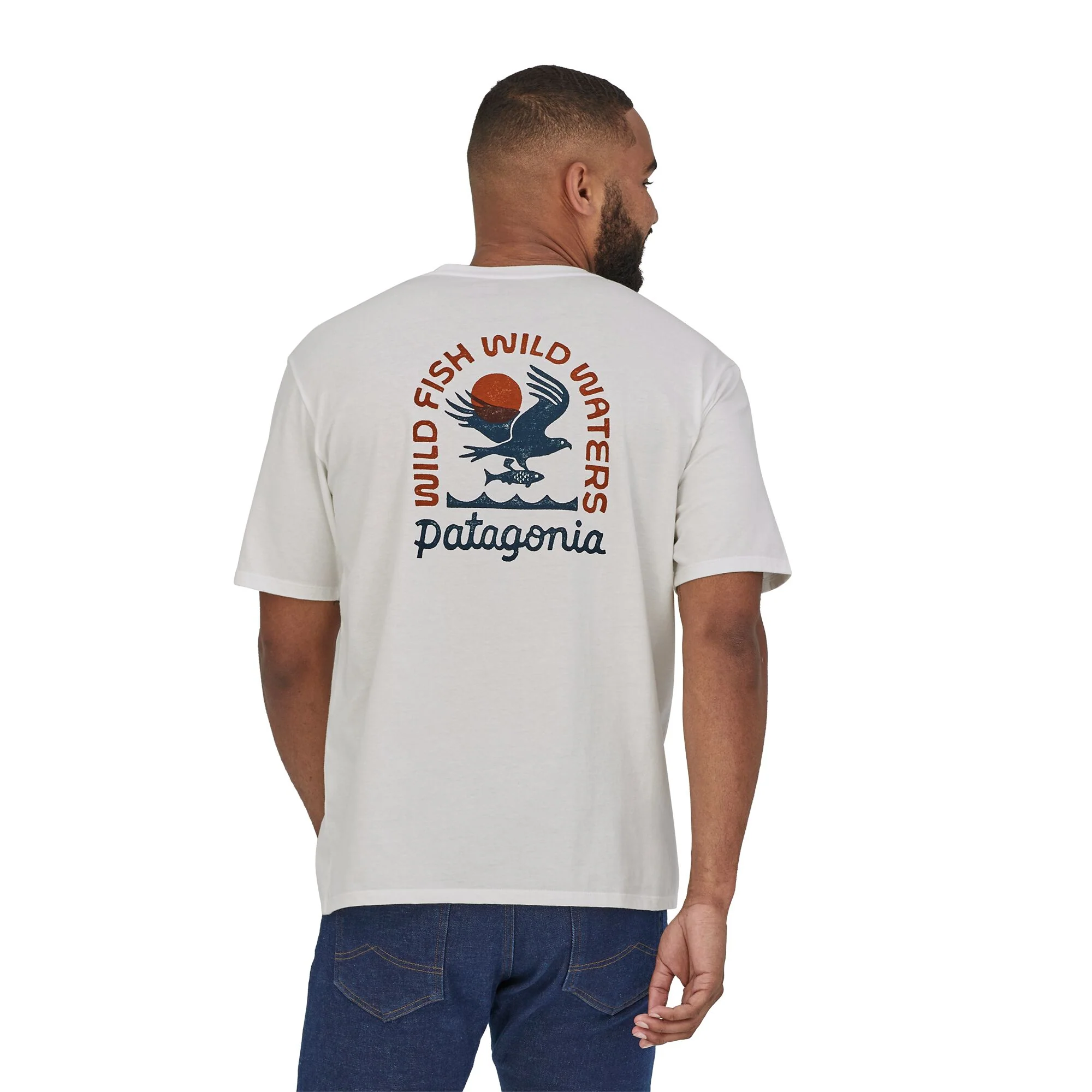 Camiseta Hombre Original Angler Organic T-Shirt - Imagen 4