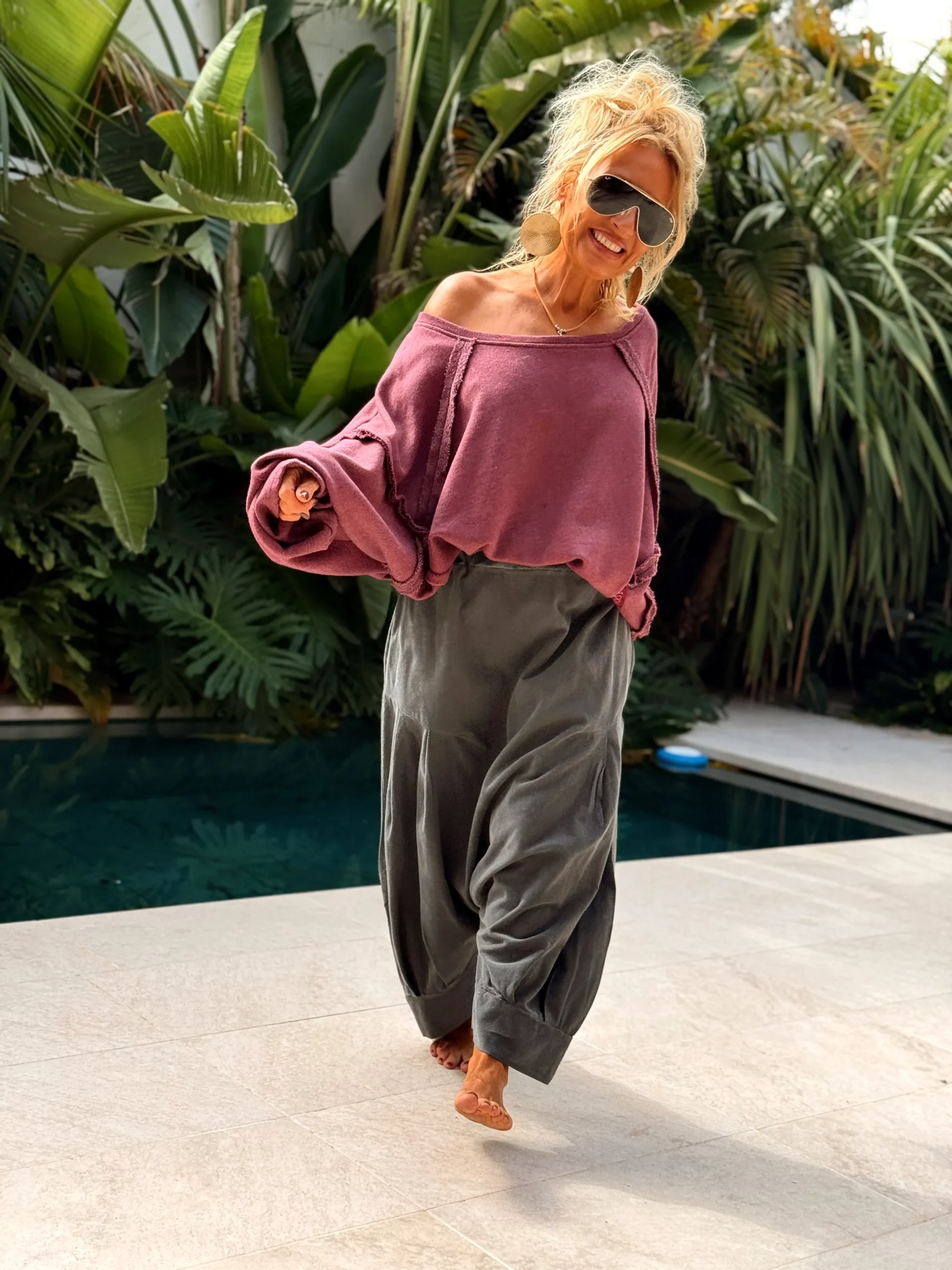 PANTALONES PANA CROPPED BAGGY OVERSIZE MULTICOLOR - Imagen 7