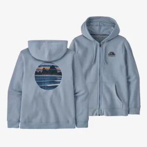 Hoody Skyline Stencil Uprisal Full-Zip Hoody