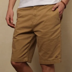 Bermuda Tejido Plano Color kaky Ref. 117010925