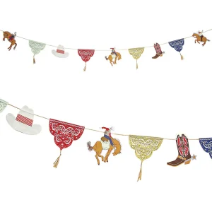 Howdy cowboy guirnalda