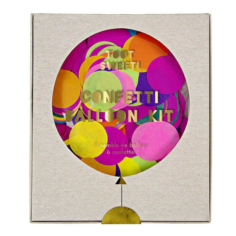 Kit para globos con confetti - Imagen 3