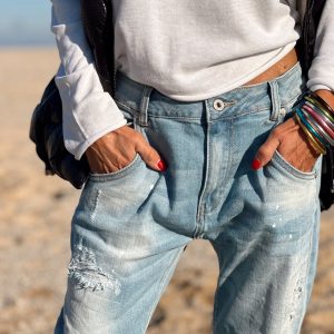 JEANS VAQUEROS OVERSIZE EDDIE TEJANO CLARO