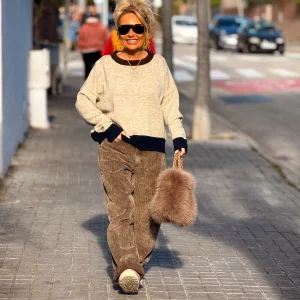 JERSEY DE PUNTO BEATRIZ MULTICOLOR