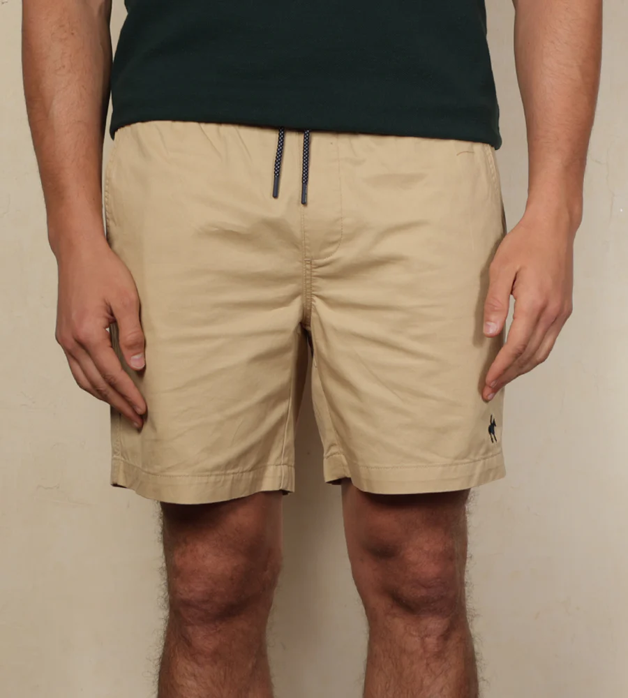 Bermuda Tejido Plano Color Arena Ref. 117021125