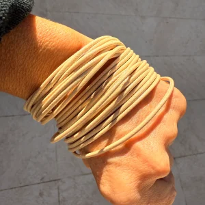 PULSERA AGATHA BEIGE