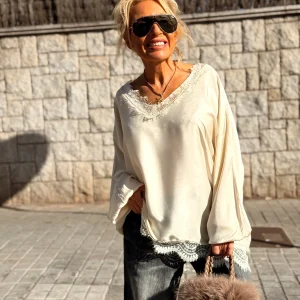 BLUSA OVERSIZE LENCERO PAULA MULTICOLOR