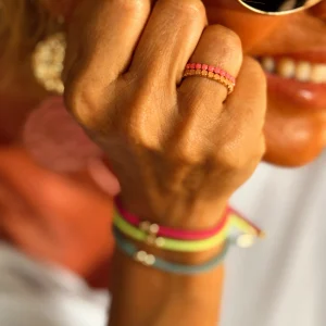 PULSERA ELASTICA MULTICOLOR