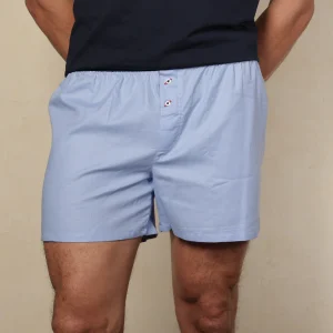 Bóxer Tejido Plano Color Azul Claro Ref. 122060925