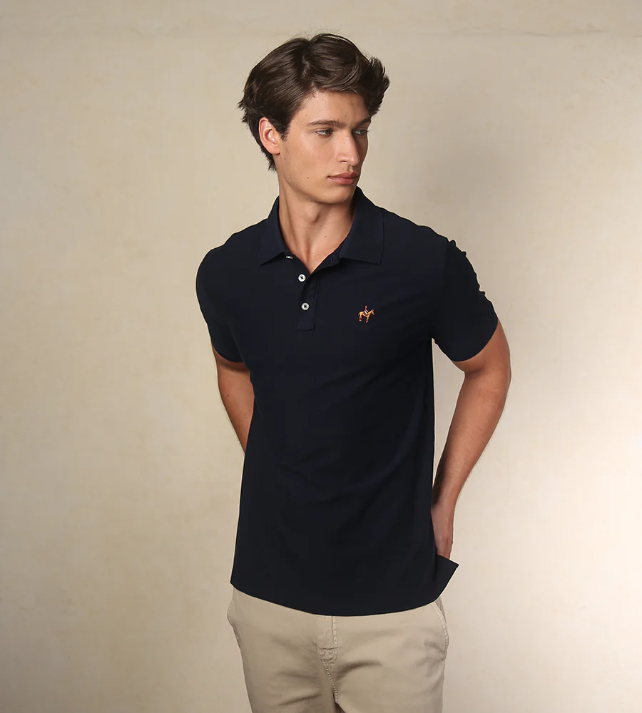 Polo Fondo Entero Azul Navy Ref. 101200625 - Imagen 4